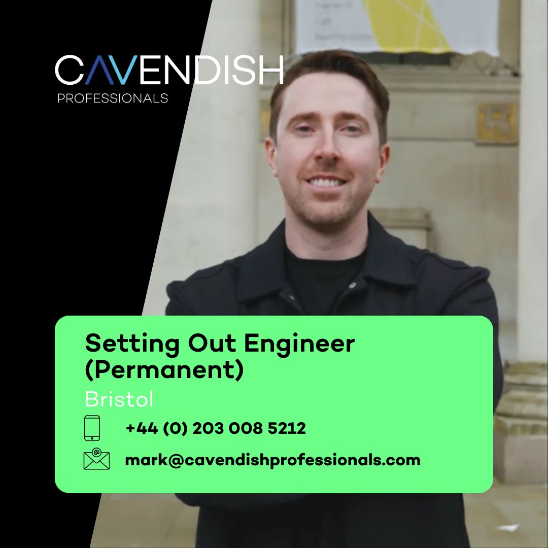 cavendishpros's tweet photo. 🏗️ Setting Out Engineer
📍 Bristol
📱  Mark Liston – 0203 008 5212
➡️  More information – https://t.co/1q0dL9iarO

#recruitment #construction #engineering #settingoutengineer https://t.co/E63SX5iUH4