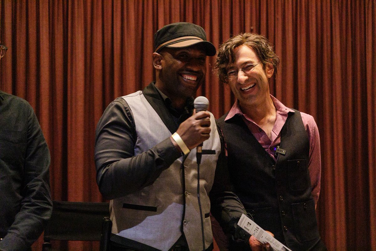 ericgouldbear's tweet image. @soreel (Director of Episode 108 “Fiction”) w/ Eric Bear and @fredinmotion at the Apple TV premiere of #BelongingTheSeries

📸 Matt Stasi (stasiphotography.com)