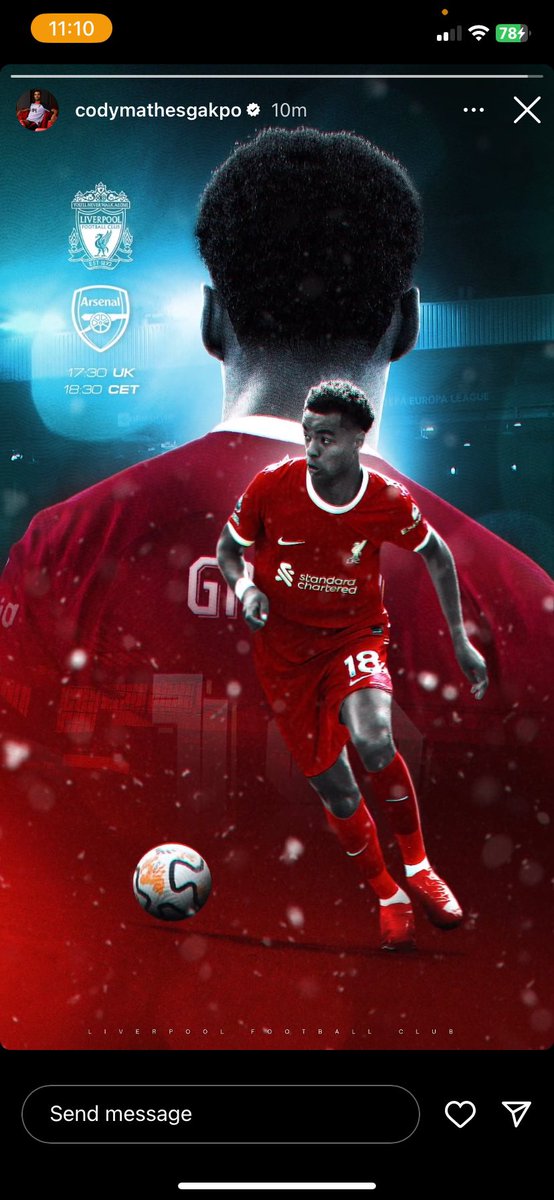 For any new followers seeing this post, my names Bail and I’m a graphic designer working with Cody Gakpo, Kyle Walker and more 🙌🏼