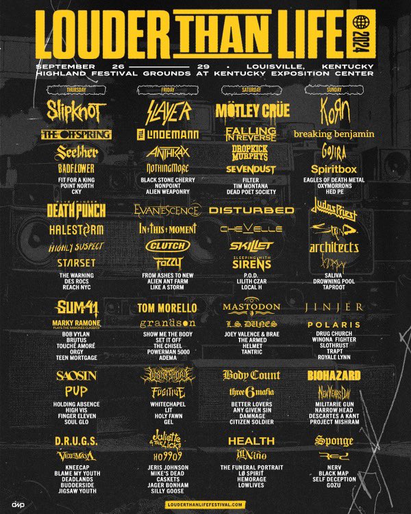 see u in september louisville 🥀