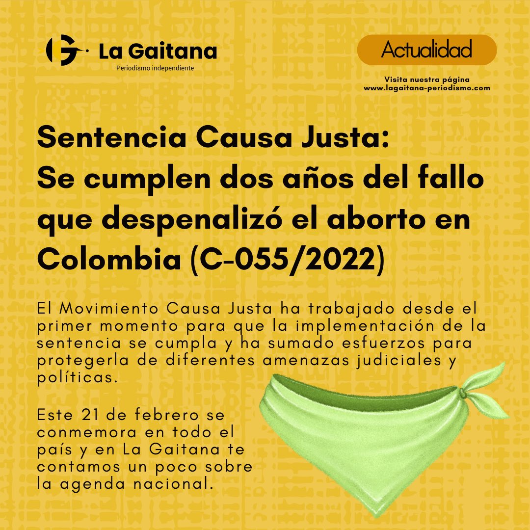 La Gaitana Periodismo tweet media