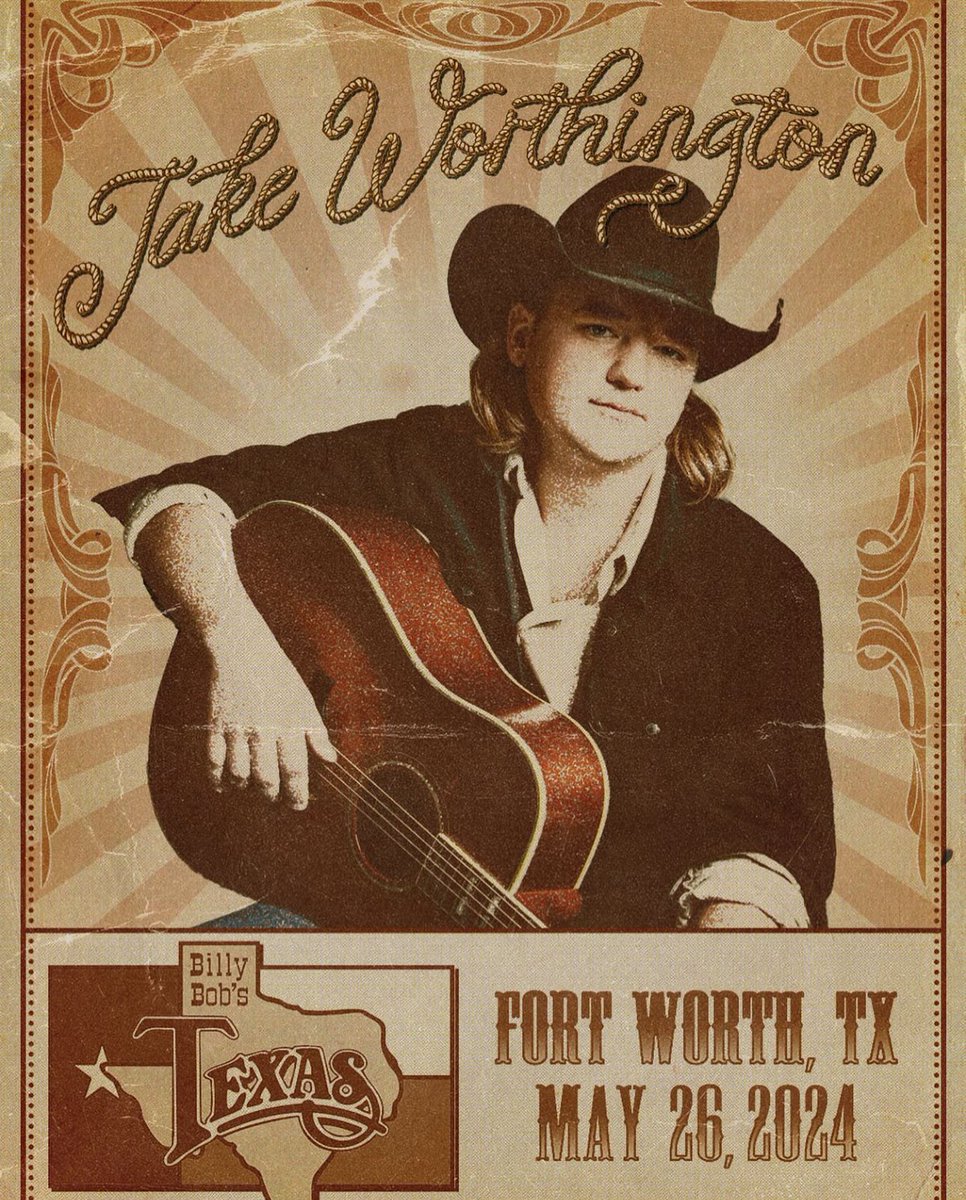 A dream come true. I’m headlining Billy Bob’s Texas for the first time on May 26th. We’re ready to #TONK and play some COUNTRY MUSIC! Tickets on sale now: axs.com/events/531017/…