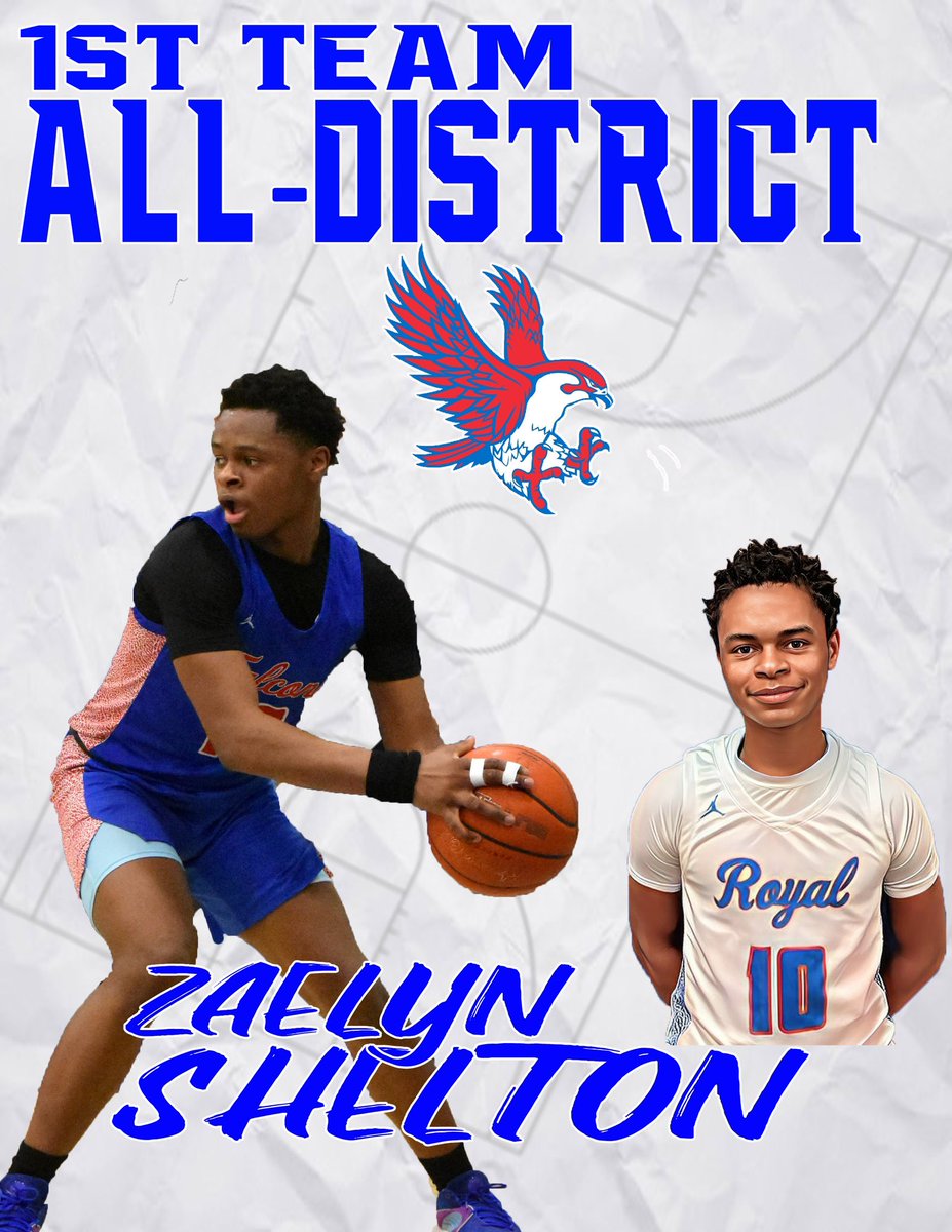 RoyalHoops's tweet photo. Congrats to Zaelyn Shelton being named 1st team all district https://t.co/7rtHhmYtn4