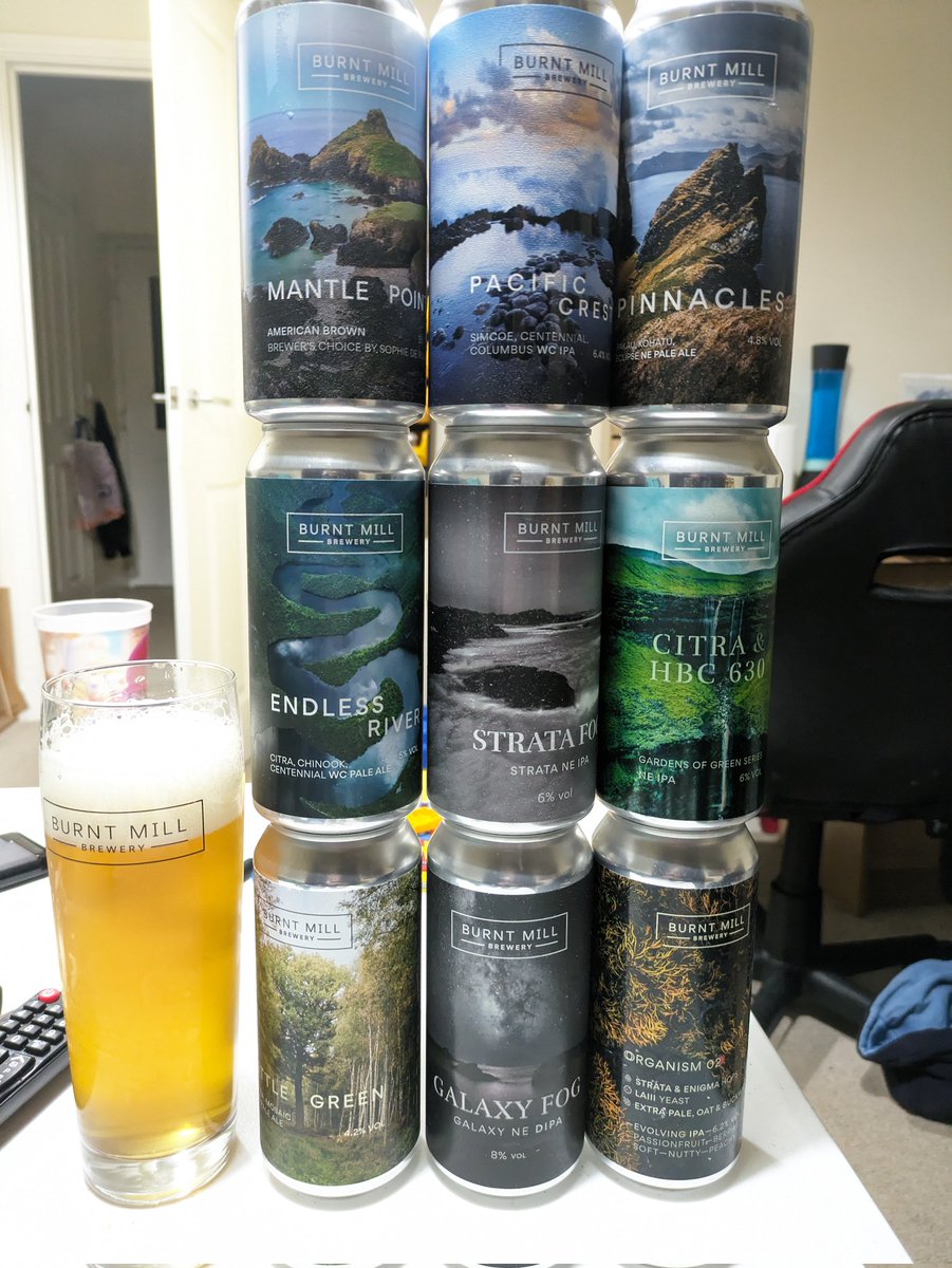 My <a href="/brewserbeer/">Brewser</a> box for this month the <a href="/BurntMillBeer/">Burnt Mill Brewery</a> special box.   Great looking set from a brewery that's new to me.