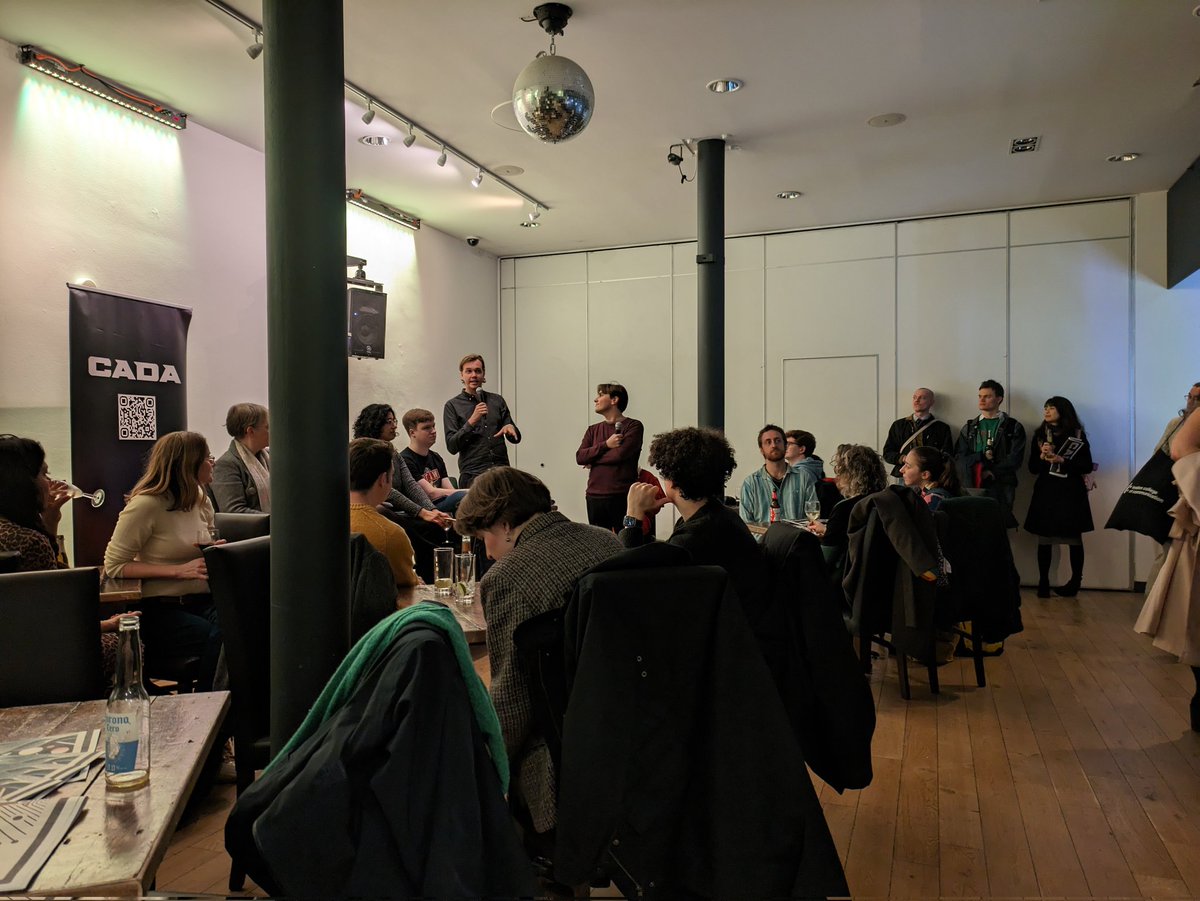 benralph_cs's tweet photo. Very excited to be at the @Autonomy_UK launch of CADA, a network of STEM students and practitioners that aims to channel scientific and technical expertise towards the social good. https://t.co/GXhLHeX1Ua