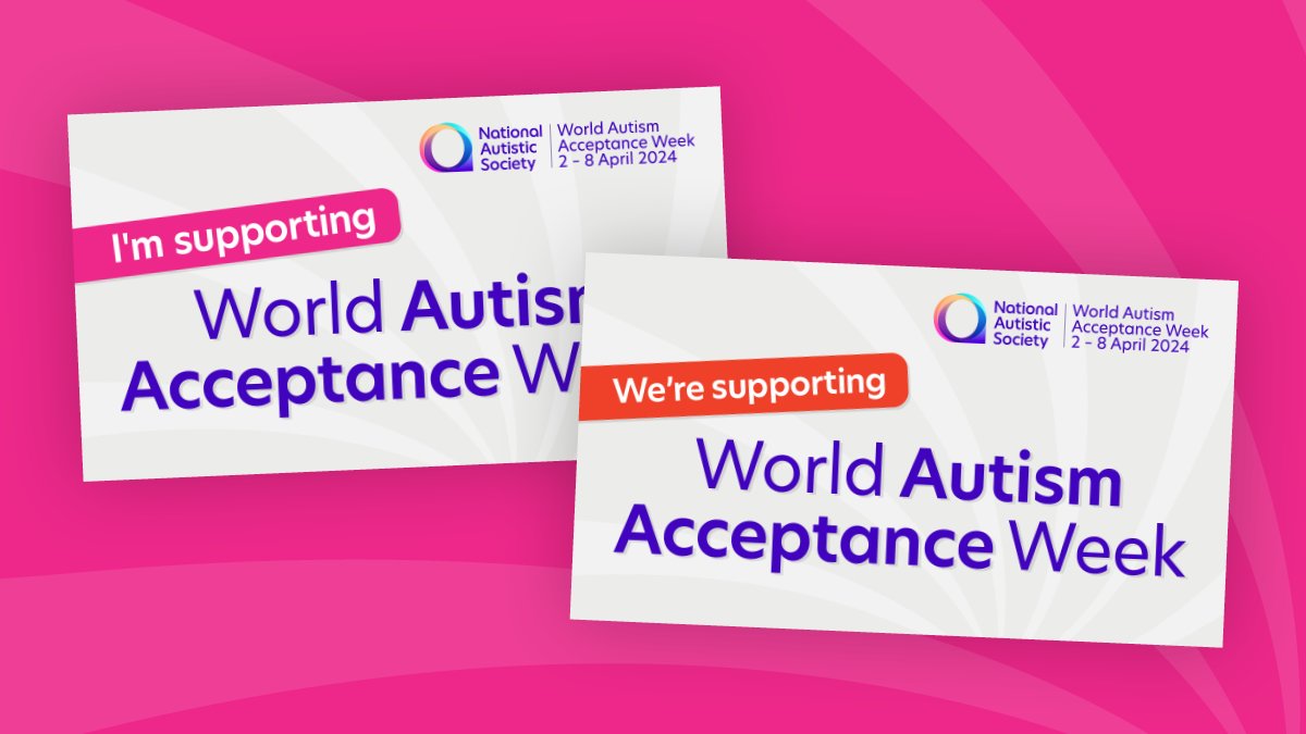 Show your family, friends and networks that you’re getting behind World #AutismAcceptanceWeek. Update your social channels with our free downloadable resources and help increase autism acceptance and awareness: bit.ly/3OEgjlq