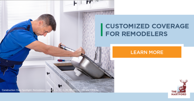 It’s easier to grow your remodelers book with us thanks to amended class definitions to make classifying business easier plus a broadened appetite that includes exterior remodelers. bit.ly/42VdKAE #IWork4TheHartford bit.ly/3SKn7Pz
