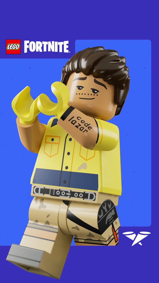 My LEGO skin is finally coming ‘Code Lazar’ is also now officially LEGO canon