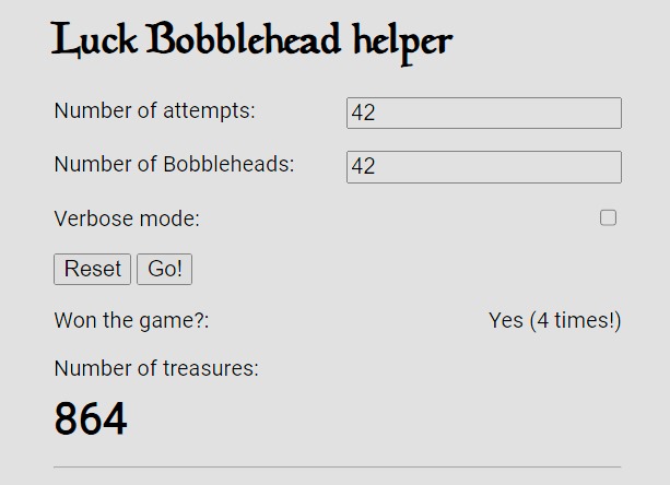 Players are trying to find ways to win with Luck Bobblehead. I made a tool to help out: fbatista.github.io/mtg-luck-bobbl…