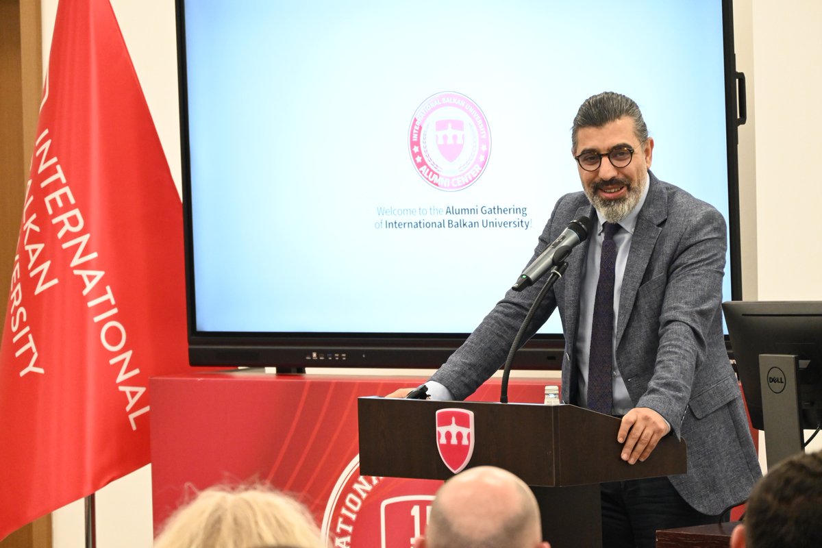 ibuskopje's tweet photo. IBU proudly hosted its much-anticipated Alumni Gathering, bringing together graduates from various corners of the globe. The event, held on February 21, was a celebration of academic achievements and professional success between the university and its esteemed alumni. #ibualumni https://t.co/fmWJHRCfQf