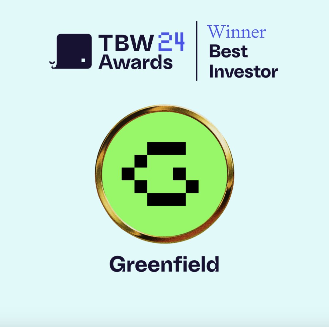 The Big Whale 🐳 (@thebigwhale_) on Twitter photo 5/ 🧠 Best Investor: <a href="/greenfield_cap/">Greenfield Capital</a>, your keen eye for promising startups and strategic investments in Web3 has earned you the Best Investor award
Your impact on the ecosystem is undeniable! en.thebigwhale.io/article-en/tbw… 5/ 🧠 Best Investor: <a href="/greenfield_cap/">Greenfield Capital</a>, your keen eye for promising startups and strategic investments in Web3 has earned you the Best Investor award
Your impact on the ecosystem is undeniable! en.thebigwhale.io/article-en/tbw…