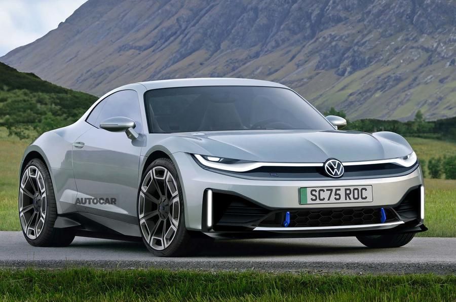 autocar's tweet photo. The Volkswagen Scirocco will return as an all-electric sports coupe based on the new Porsche Boxster platform ⚡ https://t.co/jZlIwQWFkp https://t.co/pPkiaJRJ4A
