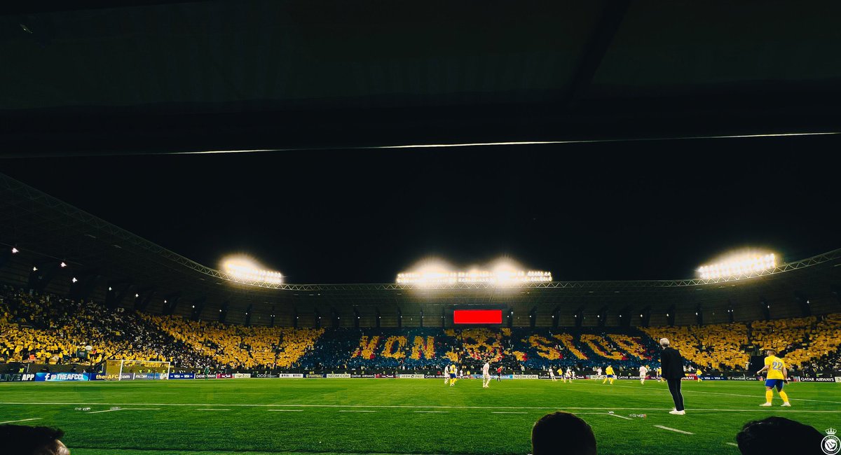 ألف مبروك هذا  الانتصار الكبير على  شقيقنا نادي الفيحاء والتأهل لدور الثمانية من #دوري_ابطال_اسيا 
تجاوزنا خطوه هامة نحو تحقيق الهدف وتبقى الأهم وبمشيئة الله ثم دعمكم سنحقق مايسعدكم ياعالميين  
#النصر_الفيحاء