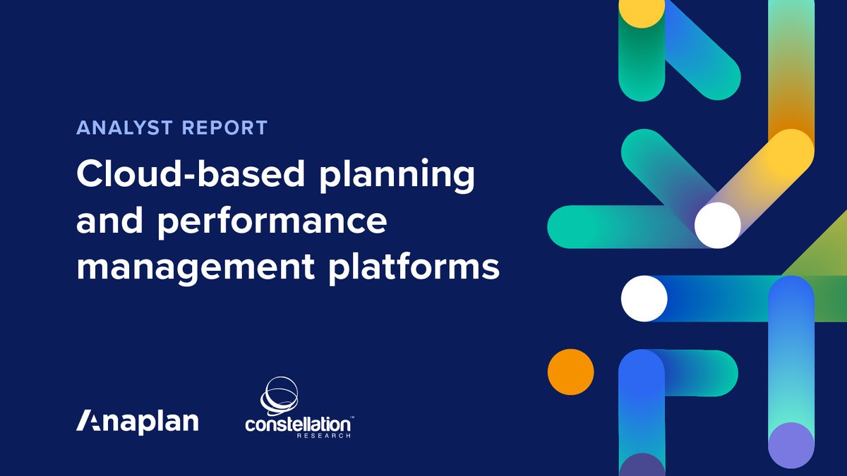 For the 7th year in a row, Anaplan has been named to the Constellation ShortList for top vendors in the Cloud-Based Planning and Performance Management Platforms 🎉 Access the report today! apln.co/e6pfm7