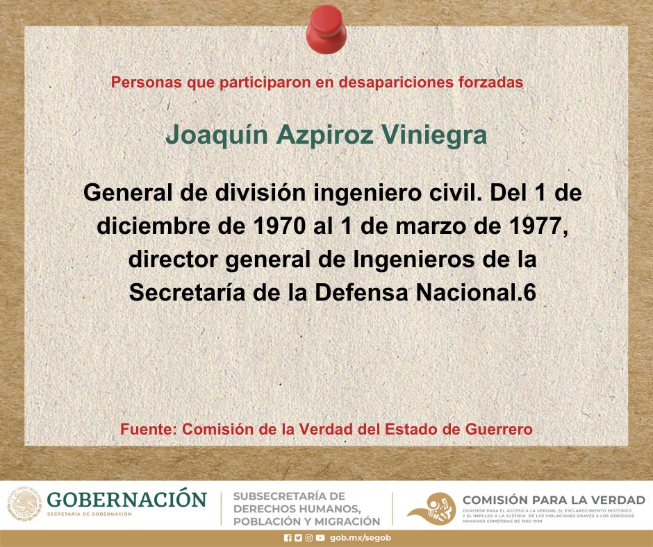 Comisión Verdad y Justicia tweet media