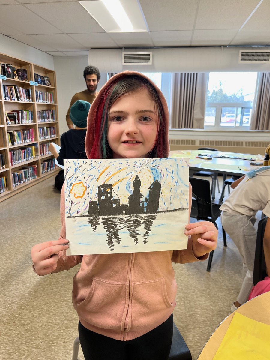 Thank you <a href="/ARTSHINEINC/">Artshine/Arts4All/Artshine in a Box</a> for providing art lessons to some of our primary students.  Today these grade 2 and 3 students created some incredible pieces of art! <a href="/dsbn/">District School Board of Niagara</a>