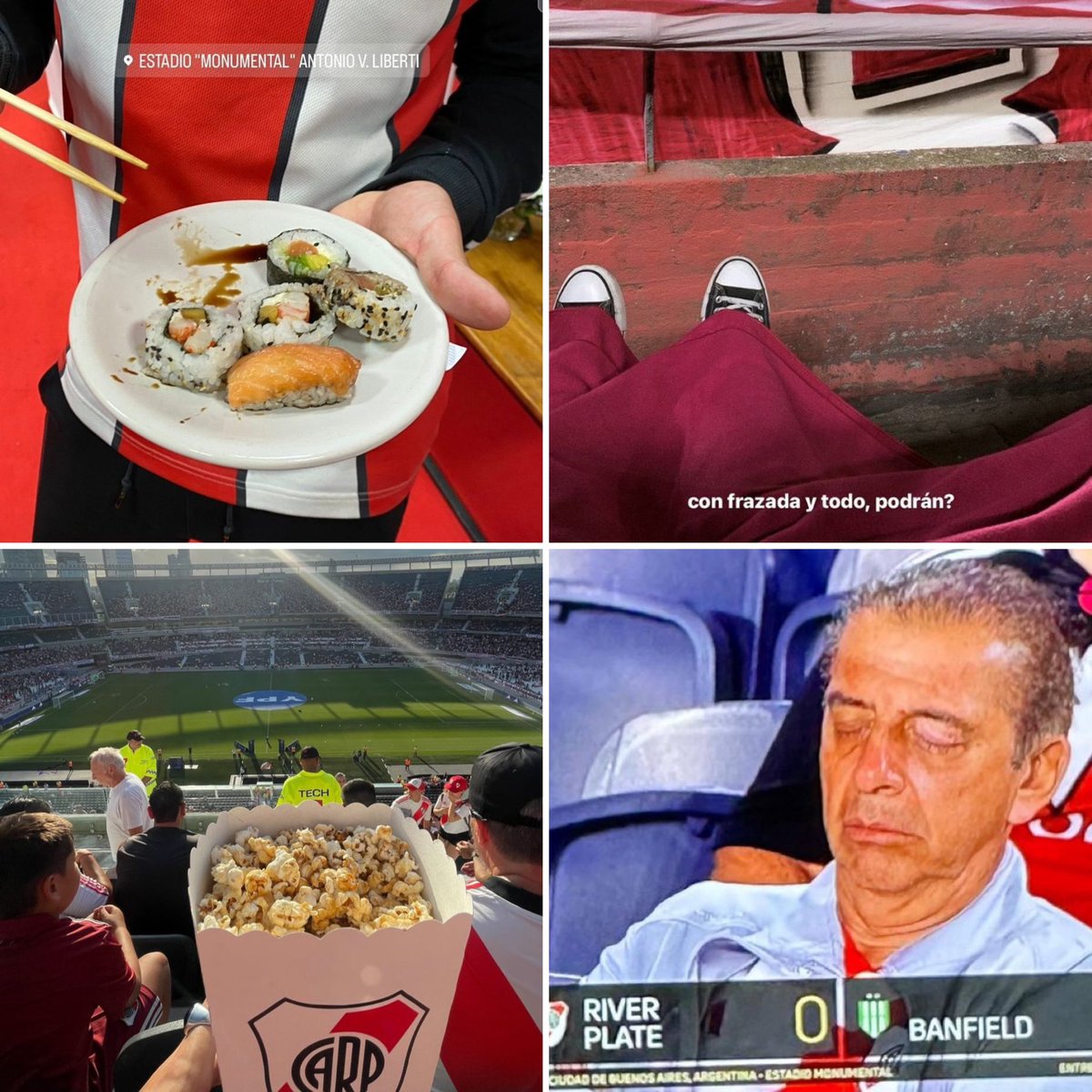 PlanetaBoca's tweet photo. 🅱️❄️ Cenan sushi, se llevan frazadas, comen pochoclos y se duermen mirando el partido… ESO SON 😂🐓 https://t.co/95qlgFkcMH