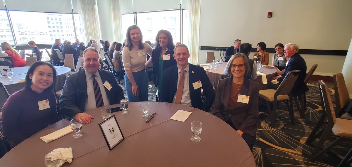 At #WSJ Health Forum. During a luncheon discussion on U.S. #childhealth with a group from diverse experiences, we highlighted: #healthcare access inequities, need for quality #healthcare for all children, and need to fund #publichealth and #prevention efforts.