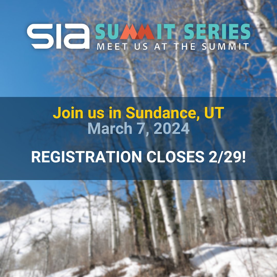 Looking for an excuse to escape to the mountains of Utah? The SIA Summit Series can be your reason! 

Learn more and register at snowsports.org/sia-summit-ser….