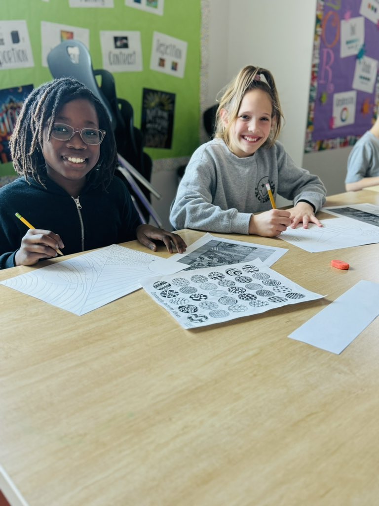 These girlies came on their own to work on their art during their recess today! 🥰 Makes this teacher heart so happy! 🎨✏️<a href="/WISDLagway/">Lagway Elementary</a> <a href="/KenLabonski/">Ken Labonski</a>