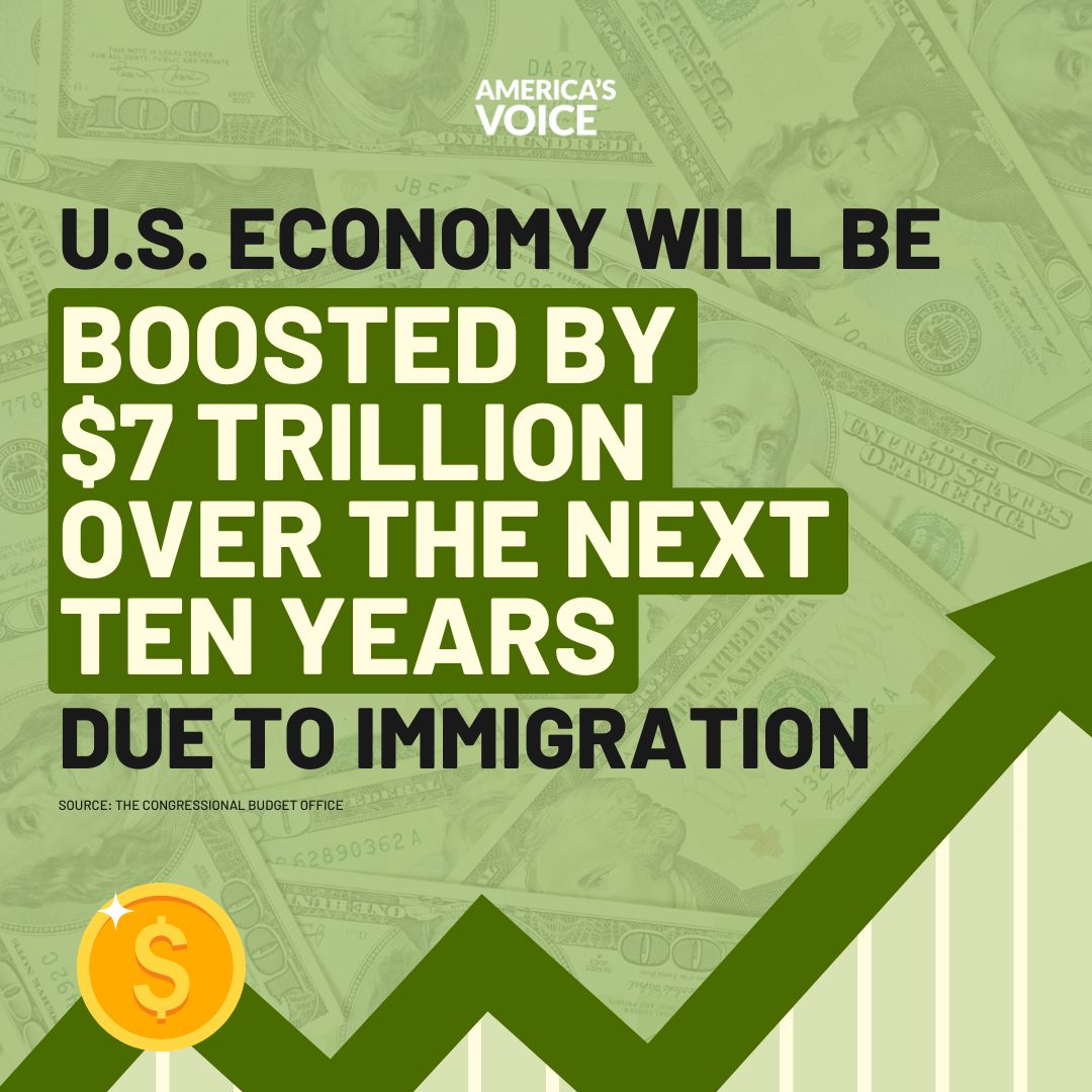 The U.S. economy is set to soar with a $7 trillion boost over the next decade thanks to immigration. As new reports highlight the positive economic contributions made by immigrants, we need an immigration system that enables the economy to integrate new workers and consumers.