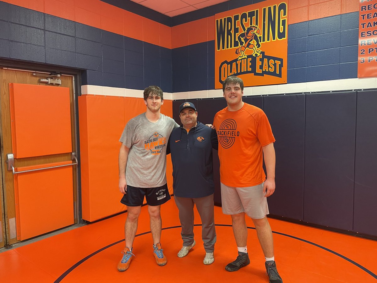Olathe East Hawks Wrestling tweet media