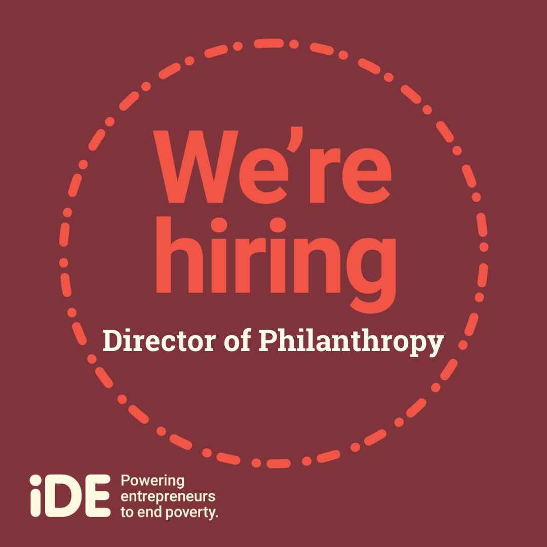 The successful candidate will create and execute a fundraising strategy that engages, serves and inspires donors to support iDE’s transformative international development work.

Full job posting: idecanada.org/about/work-wit…