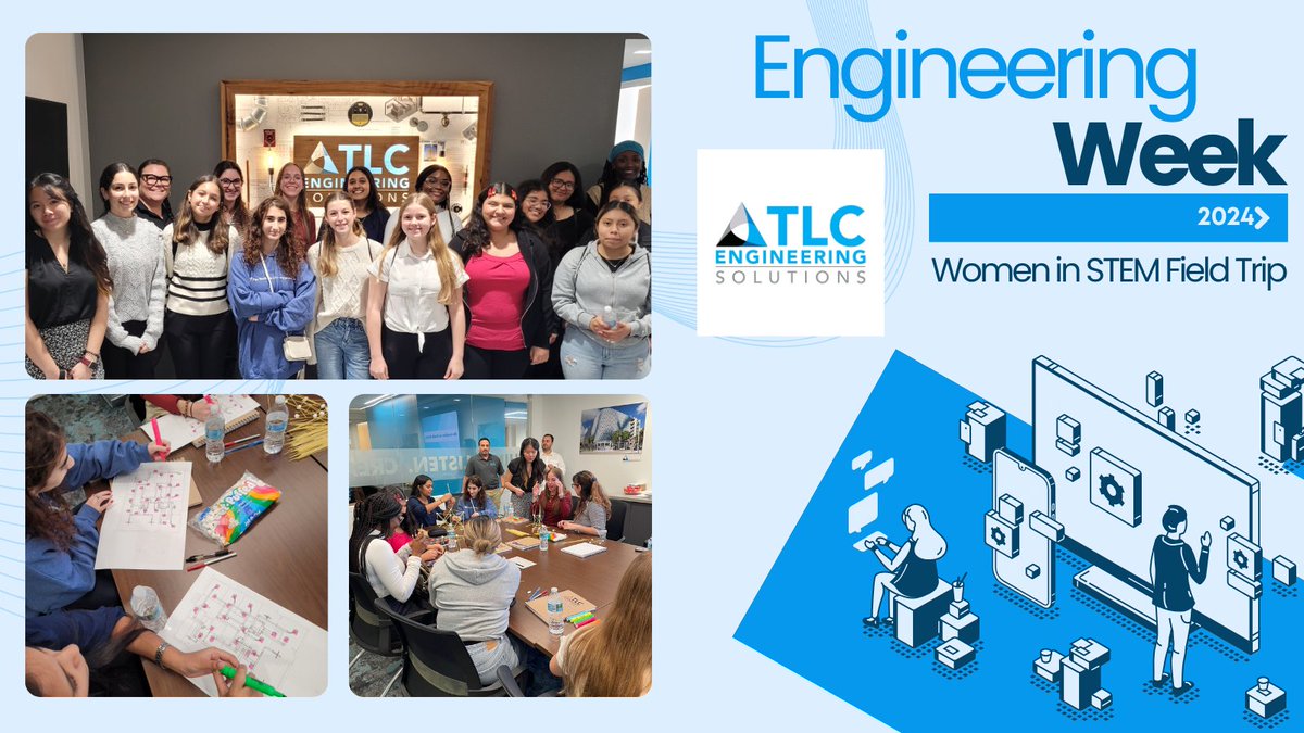 PBCSD STEM (@pbcsdstem) on Twitter photo As we celebrate #EngineeringWeek, <a href="/TLC_Engineering/">TLC Engineering Solutions</a> - Deerfield Beach hosted a Women in STEM day for SDPBC Central Region S's. It was an inspiring day of exploration, mentorship, and hands-on experiences. Let's empower the next generation of innovators! #WomenInSTEM <a href="/ECSdept/">Environmental & Conservation Services</a> As we celebrate #EngineeringWeek, <a href="/TLC_Engineering/">TLC Engineering Solutions</a> - Deerfield Beach hosted a Women in STEM day for SDPBC Central Region S's. It was an inspiring day of exploration, mentorship, and hands-on experiences. Let's empower the next generation of innovators! #WomenInSTEM <a href="/ECSdept/">Environmental & Conservation Services</a>