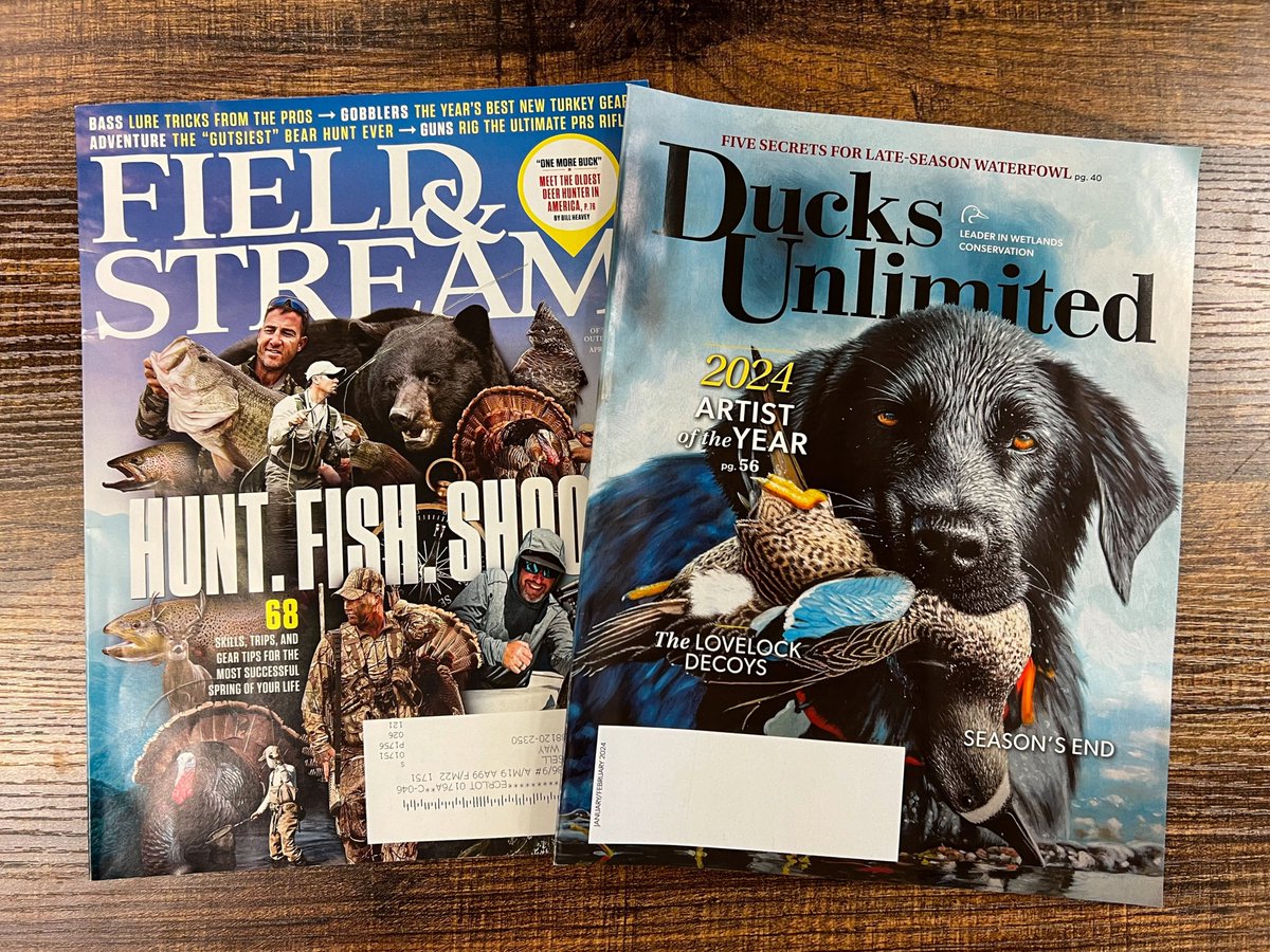 The iconic @FieldandStream is being revived w/help from @ericchurch & @MorganWallen. Ducks Unlimited is proud to be its first conservation partner, receiving 10% of 1871 Club net profits. Together, we'll conserve, restore & manage wetlands for waterfowl & other wildlife. More 🔜