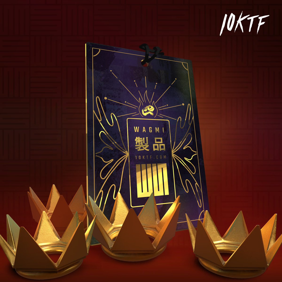 Most projects dump upon reveal. 

Here’s my argument for why <a href="/10KTFshop/">Wagmi-san</a> Grailed collection will do the opposite. 🧵

1) The Attention Effect

Most projects pump pre-reveal because of hype. Hype is unsustainable. 

G-tags, however, have almost 0 hype.