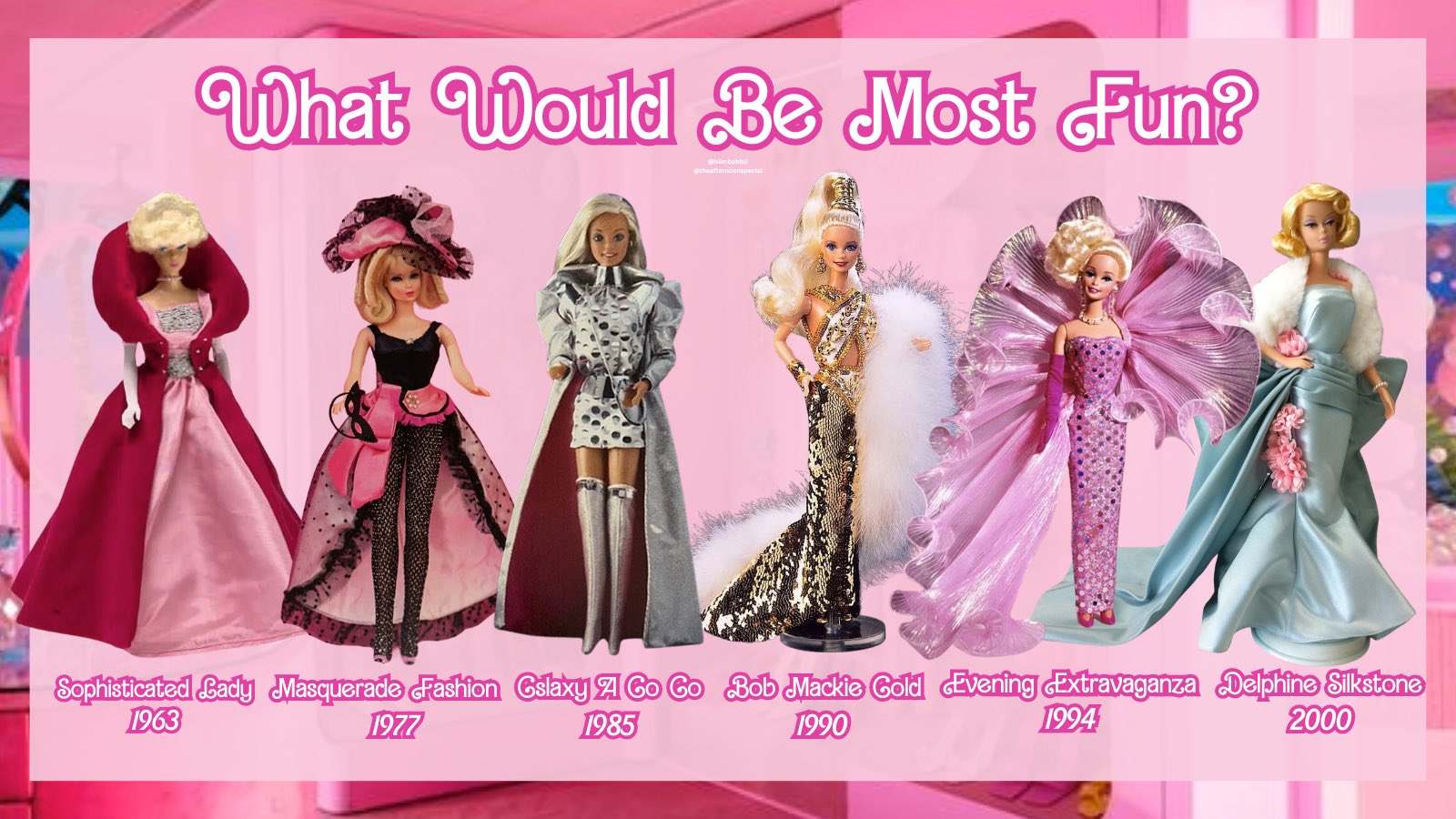 bobbi loves vampires on X Here s what matters what would be the most fun. I ve included an Astro Collection Barbie here because I think it would be insane a Barbie and the