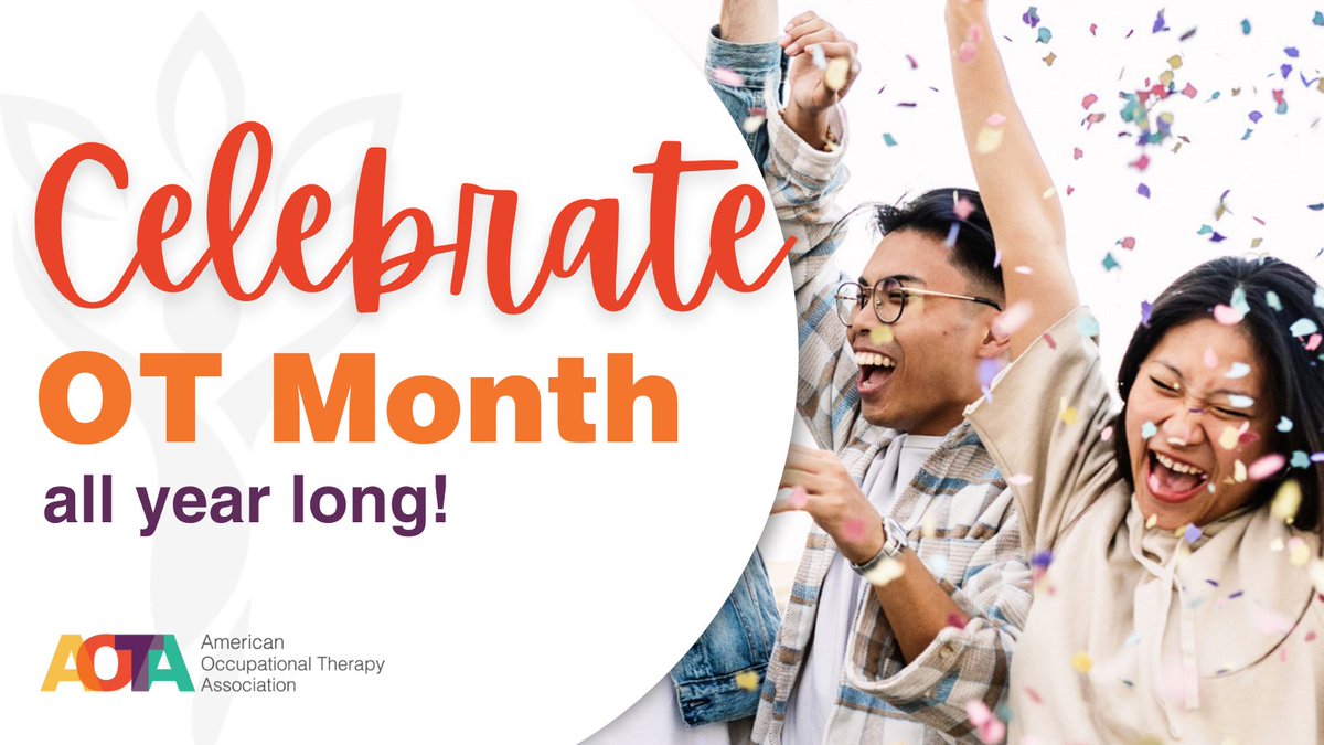 National Occupational Therapy Month is in April, but you can share your OT pride and passion now! Products feature this year’s theme, Occupational Therapy: Advancing Health, Well-Being, & Quality of Life. View the catalog: promoteot.com