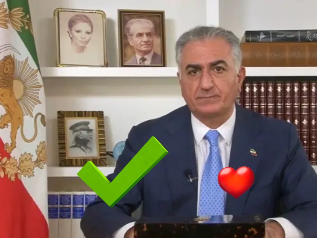 None of these people are the leaders and representatives of the Iranian people هیچ کدام از این افراد رهبر نماینده مردم ایران نیستن The leader and representative of the Iranian people is only Prince Reza Pahlavi رهبر و نماینده مردمه ایران فقط #شاهزاده_رضا_پهلوی است #جاویدشاه