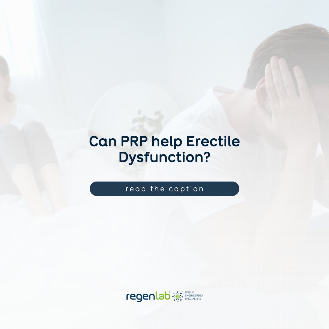 When looking for a suitable treatment to address erectile dysfunction, PRP can help restore a healthy sex life by addressing several common issues, including:

- Erectile dysfunction
- Weak erections and/ or orgasms
- Limited sexual sensation
- Penile curvature

#regenlab