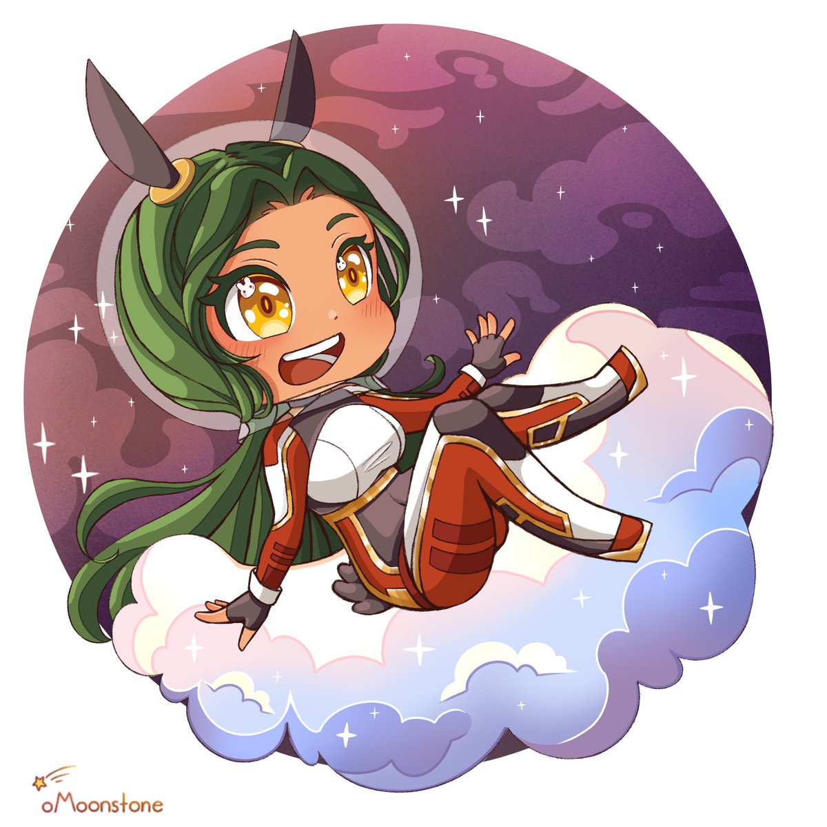 🌙✨⭐ My Vtuber Chibi ⭐✨🌙

🎨: by me, oMoonstone 

#Vtubers #AnimeArt #digitalart