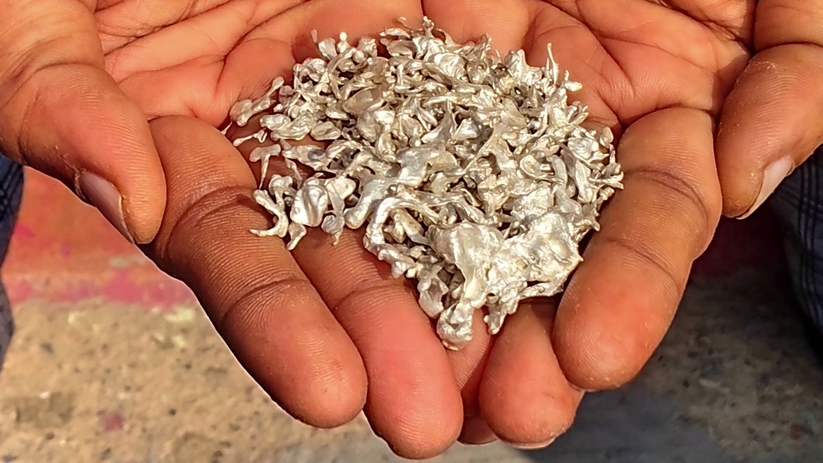 adamjewellery's tweet image. Silver Refining 
#Silver #silverrefining