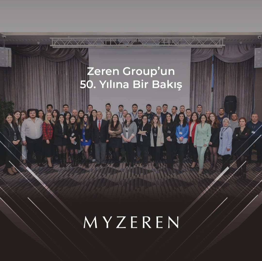 Zeren Group bugün 50 yaşında!

Her şeyden önce bir ‘Aile’ olarak gördüğüm bu çatı altında hep birlikte öğreniyor ve büyüyor, geleceğimize küresel bir vizyonla bakıyoruz.

Geçmiş 50 yıl bizi bugünkü şirketimize dönüştürdü; gelecek yılların ise heyecan, büyüme ve ortak başarılarla