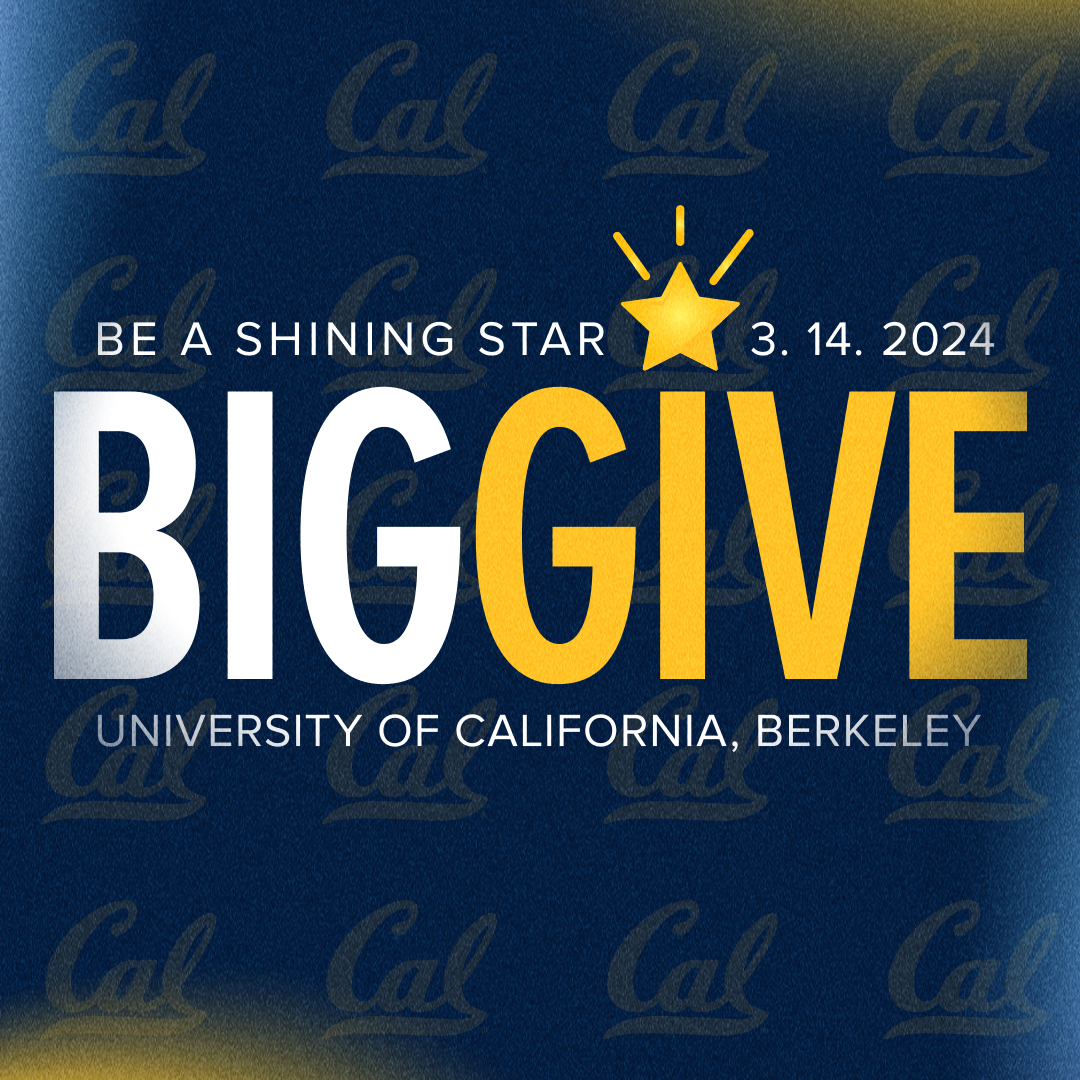 Save the Date! Get ready for Big Give on March 14, 2024! Don't forget to mark your calendar and join us for a day dedicated to giving back. #BearsGiveBig #CalBigGive 🐻💫 givingday.berkeley.edu/giving-day/767…