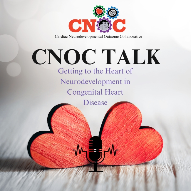 Check out our FIRST EVER podcast! 'CNOC Talk' featuring @knegrin1 & Caroline Lee as your hosts chatting w/@DrSarahKelly @DrKellyWolfe @ShabPeyvandi about the origin of CNOC, #neurodevelopment in #CHD & next steps for the field! Listen here conta.cc/3I3Unwl ❤️🧠