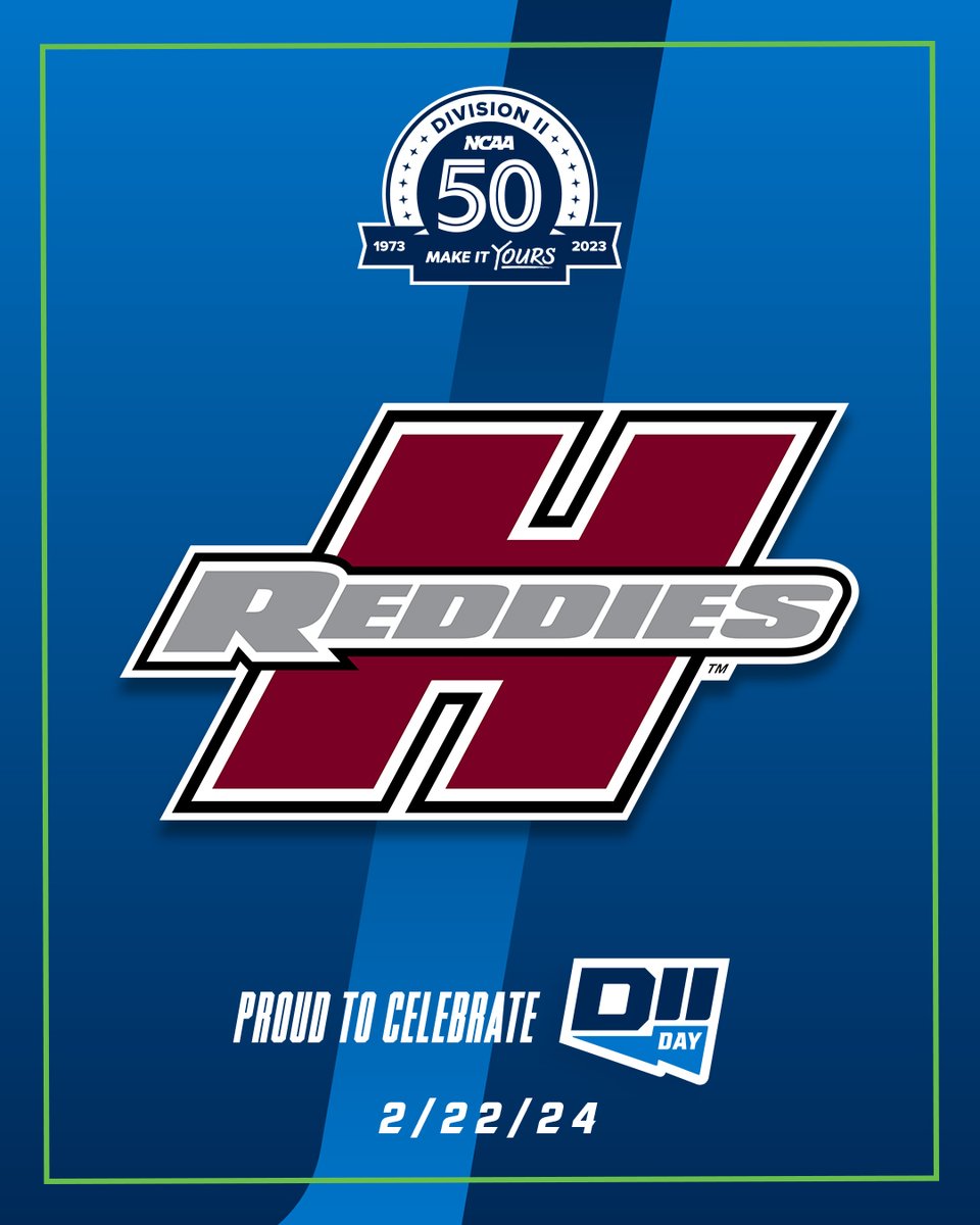 ReddieSports's tweet photo. 𝙊𝙪𝙧 𝙙𝙞𝙫𝙞𝙨𝙞𝙤𝙣. 𝙊𝙪𝙧 𝙩𝙚𝙖𝙢. 𝙊𝙪𝙧 𝙙𝙖𝙮.

The Reddies are proud to be members of @GACAthletics and @NCAADII! 🔴⚪️

#D2Day | #NoMereBeast https://t.co/oCl27vQYQW