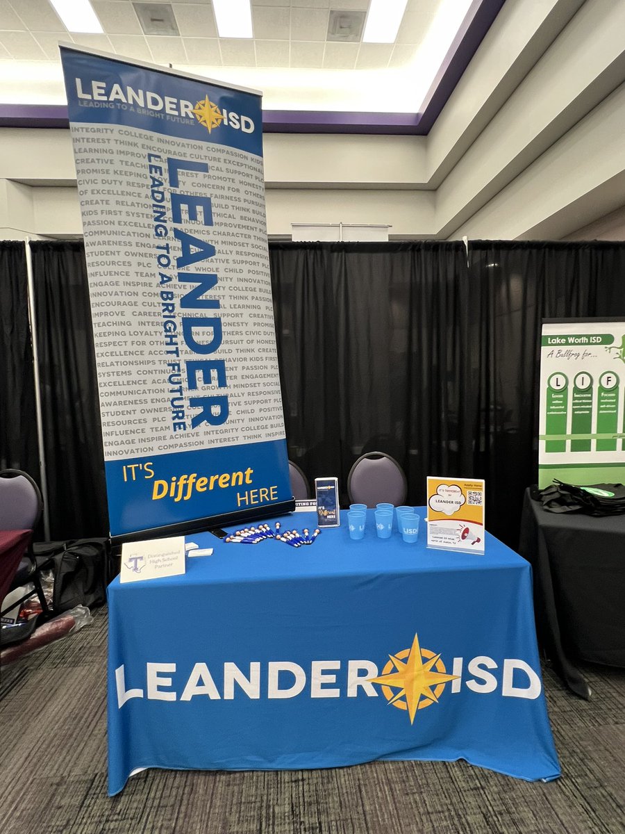 LISDCareers's tweet photo. Thank you @TarletonState and @concordiatx for hosting @LISDCareers recruiters today at your career fair! @LeanderISD enjoys being on your campus and meeting students and staff. https://t.co/OitafivHAe