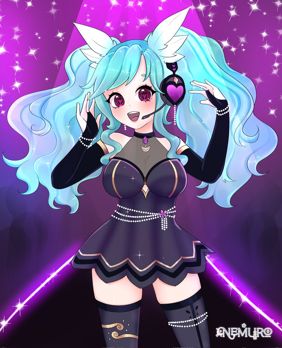 Mi dibujo como parte de un Collab Vocaloid 💜

Amé modificar mi diseño para que encajara con la temática, poco a poco quiero adentrarme en el diseño de vestuario 👀 aunque me falta muchísimo por pulir aún 🌸✨

#artwork #artist #digitalart #originalcharacter