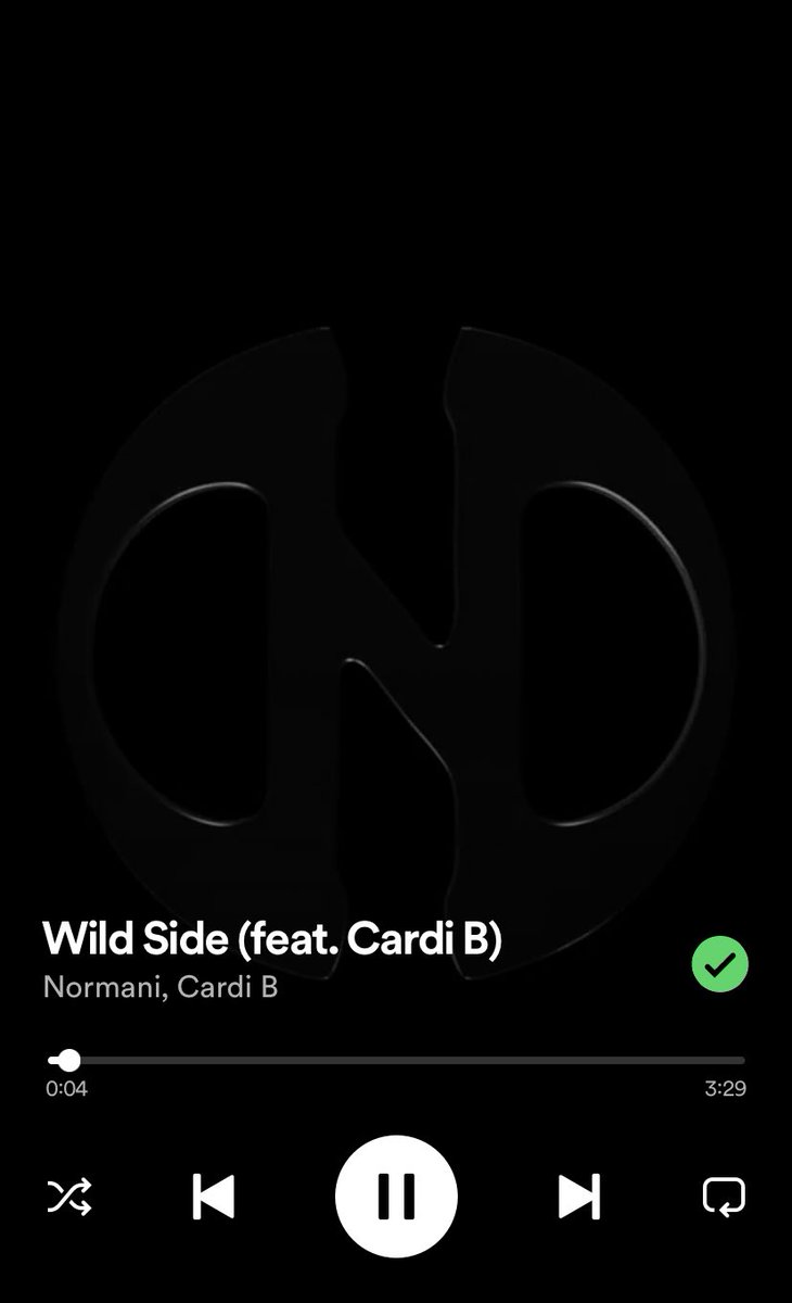 NormaniUpdate's tweet photo. Normani has updated the DOPAMINE logo on Spotify. https://t.co/8g8QGOiBD1