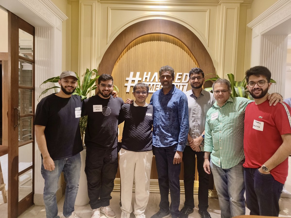 Enjoyed hosting our first @borderless_cap Bangalore event 'Afterhours: Founder & VC's' at #HashedHaus, Bangalore with @HashedEM and @Aptos_Network last Friday 🔥