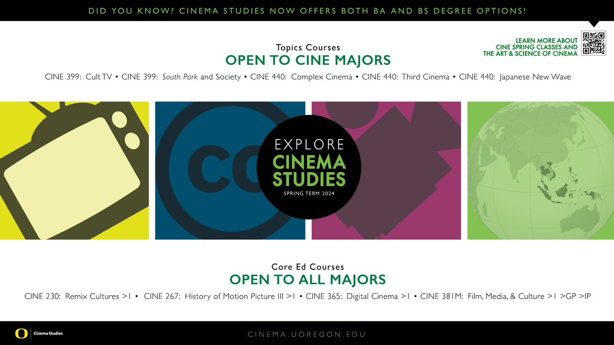 UO Cinema Studies tweet media
