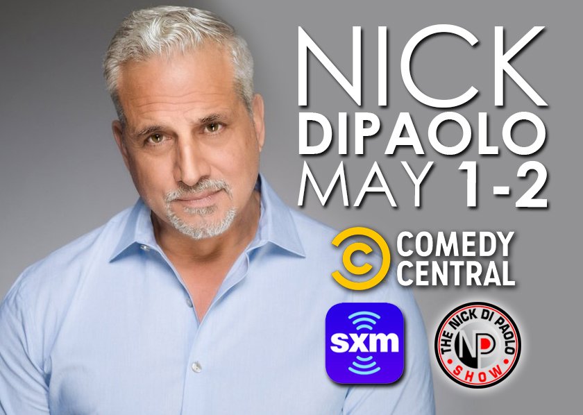 May 1-2 in Tampa @NickDiPaolo Tickets: ci.ovationtix.com/35578/producti…