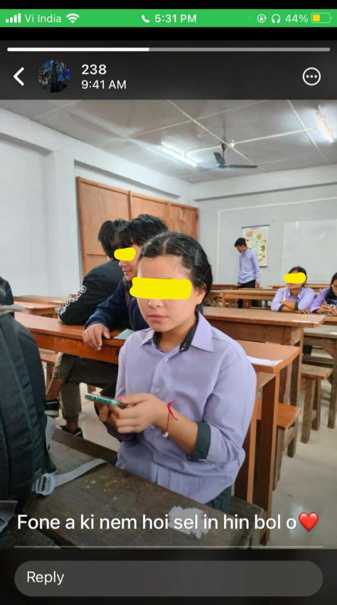 Meiteilica's tweet photo. Dear Hon'ble Edu Minister @thbasantasingh and Hon'ble CM @NBirenSingh, shocking reports and visuals of widespread use of mobile phones in the exam hall by students in #Churachandpur dist. writing the Manipur Board Class 12 exam that commenced yesterday have come to light and have since gone viral.
Allowing such unfair means and open disregard for rules in a crucial board exam is not only an offence but also gross injustice to the honest and hardworking students of the state. It also raises a serious question on the integrity of exams conducted by #CoHSEM.
As extremely concerned citizens, we demand the dept to immediately
❗️declare the exam in the dist. null and void
❗️announce re-examination in the dist. with strict monitoring
❗️initiate a probe and suspend the guilty center in-charges and invigilators
❗️reassure the aggrieved students, via a press conference, of the actions to be taken
FYI: @EduMinOfIndia @dpradhanbjp @HMOIndia @AmitShah @PMOIndia @narendramodi @manipur_cmo @DE_S_Manipur @RajBhavManipur @manipur_police @imosingh @Maheshwarthouna
