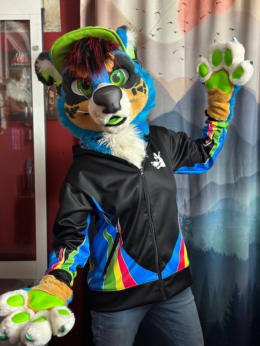 MadeFurYou's tweet photo. Final prototype of the new jacket is in! Will prepare a pre-order page soon with pricing! https://t.co/yXw4hSZ0g7