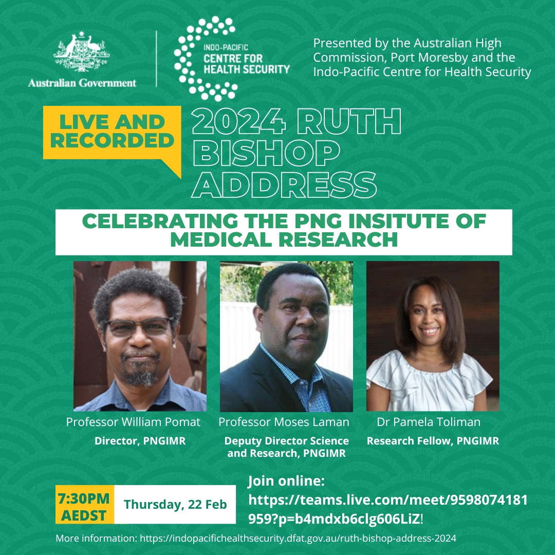 PNG Institute of Medical Research tweet media