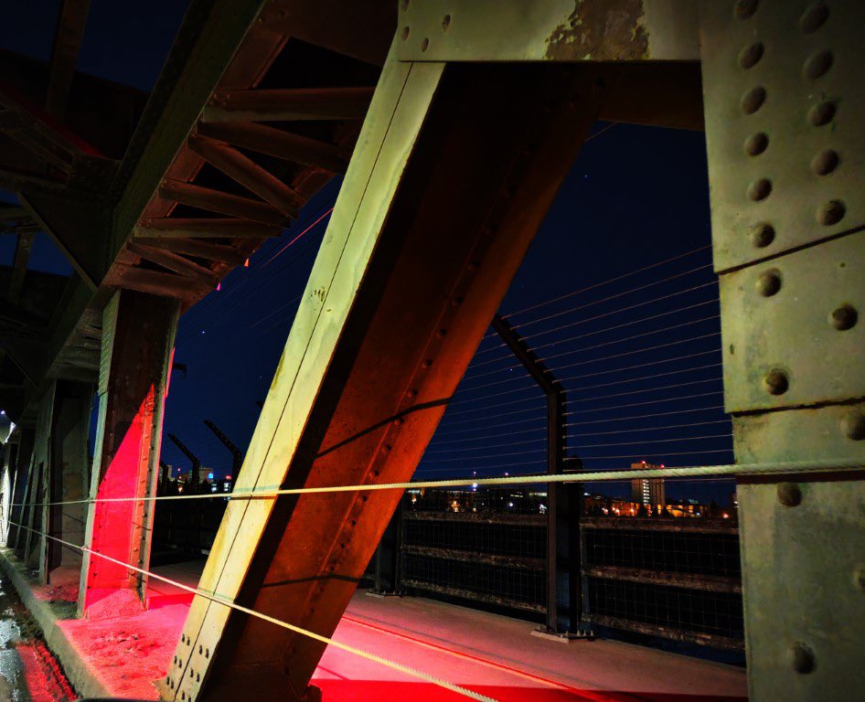 🗓️February 21. 2024 The #HighLevelBridge in #Edmonton #Alberta will be lit in red for World Encephalitis Day. @encephalitis #Red4WED, #Encephalitis #Yeg